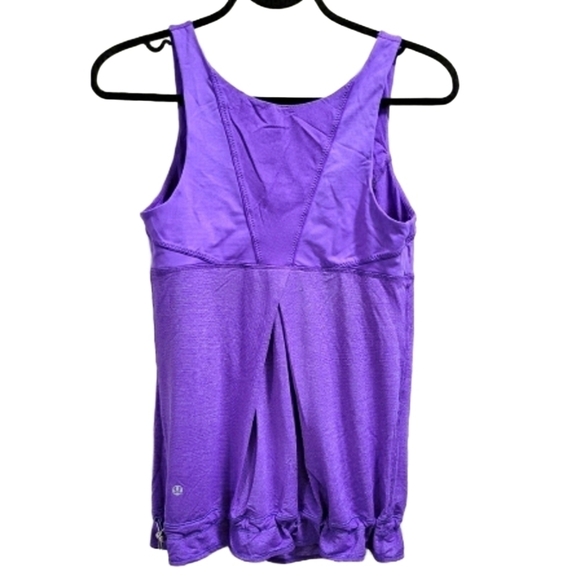 lululemon athletica Tops - Lululemon Run: Ta Ta Topper | size 8 | Workout tank top | purple